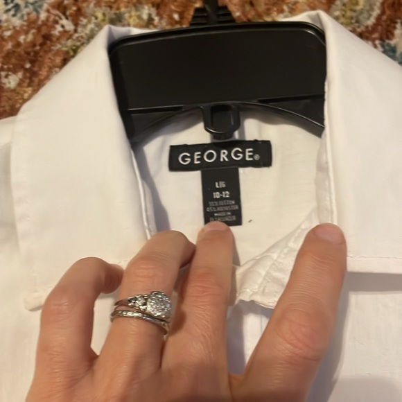 Bundle of George gray pants and shirts boy size 10/12 - Picture 9 of 11